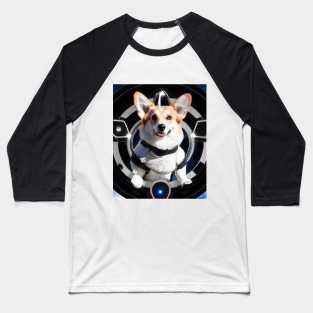 Captain Corgi Baseball T-Shirt